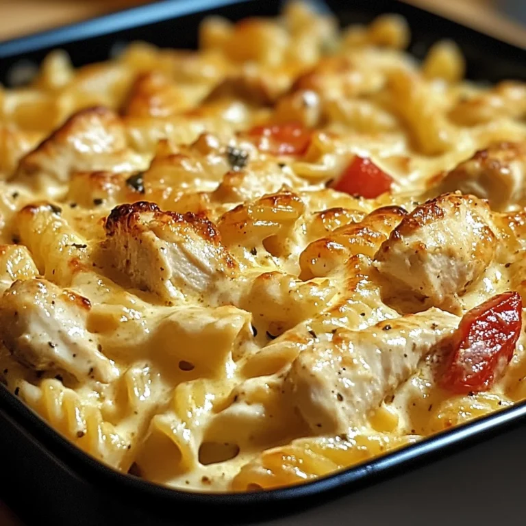 Cajun Cream Cheese Chicken Pasta Bake Recipe
