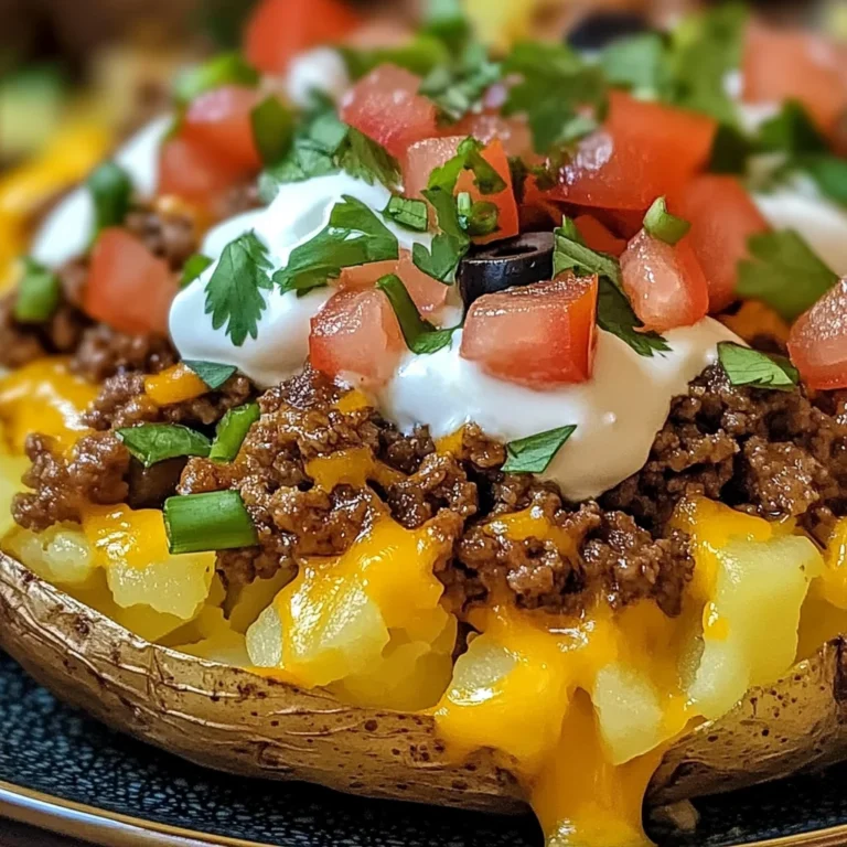 Cheesy Taco Potatoes