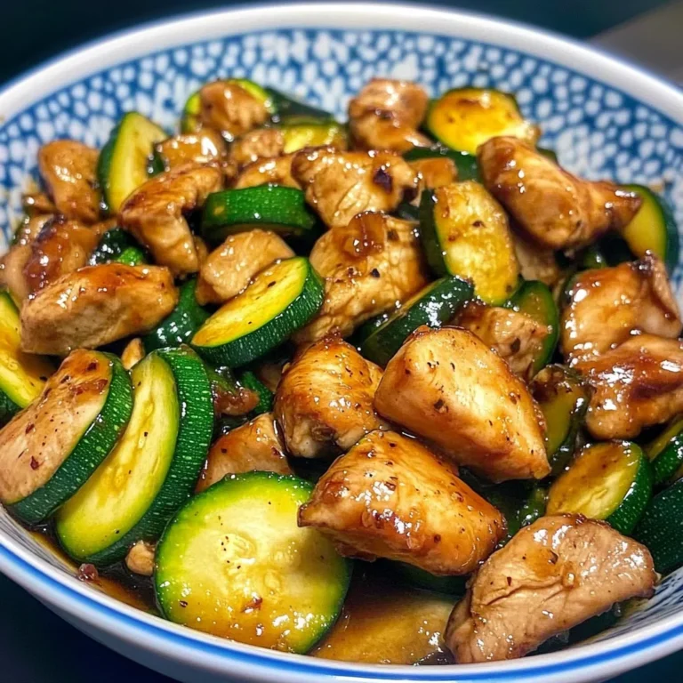 Chicken Zucchini Stir Fry