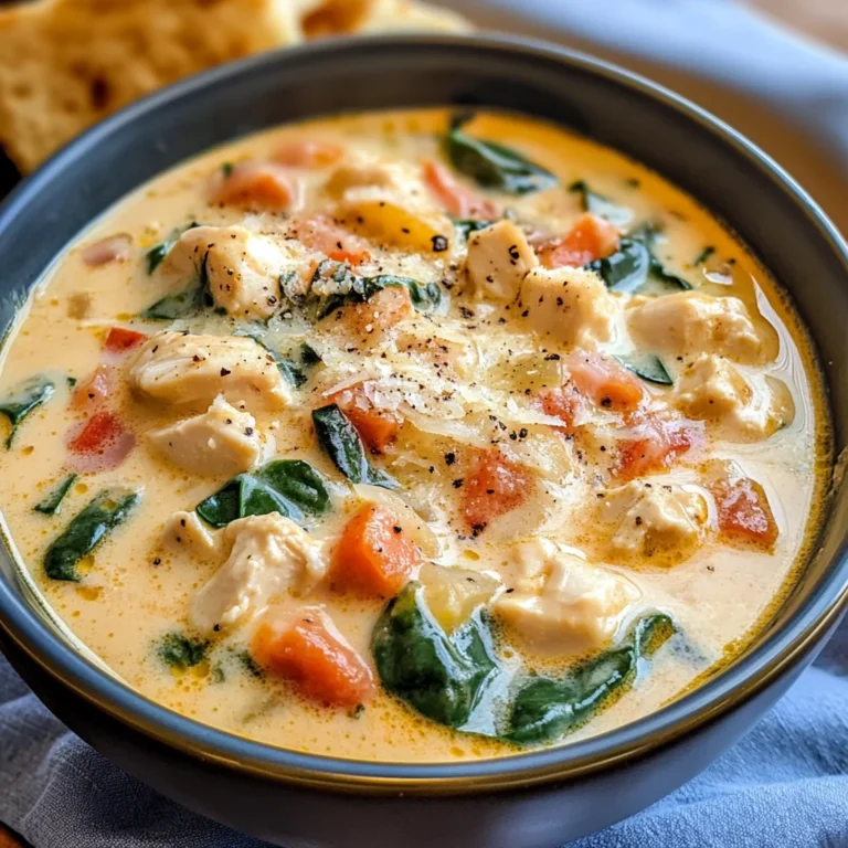 Creamy Tuscan Chicken Soup