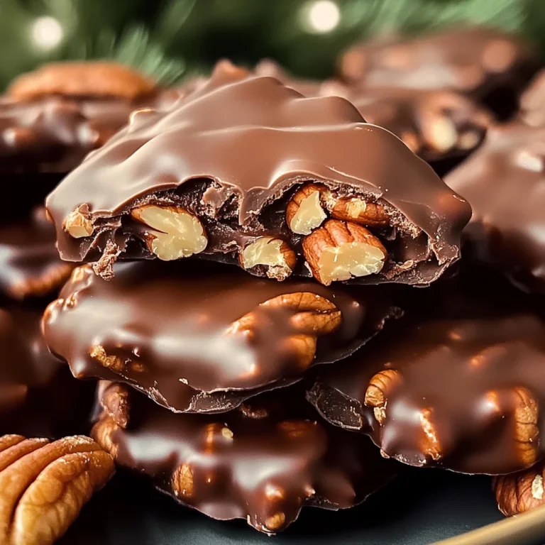 Easy Christmas Pecan Turtles