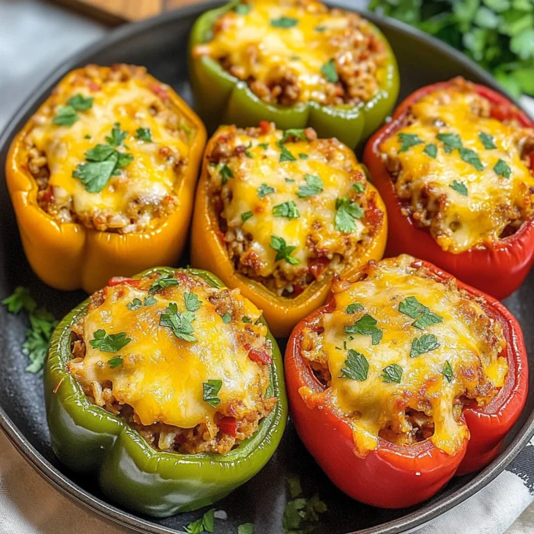 Easy Stuffed Bell Peppers Recipe