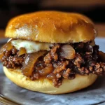 French Onion Beef Sloppy Joes
