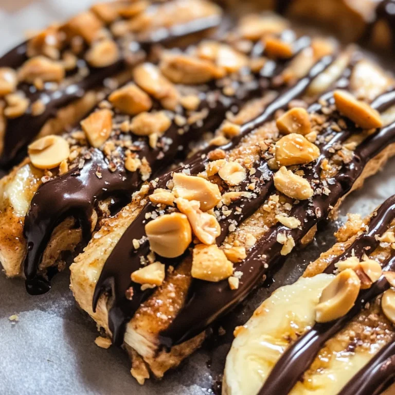 Frozen Banana Snickers