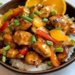 Juicy Blackstone Orange Chicken