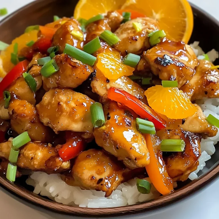 Juicy Blackstone Orange Chicken