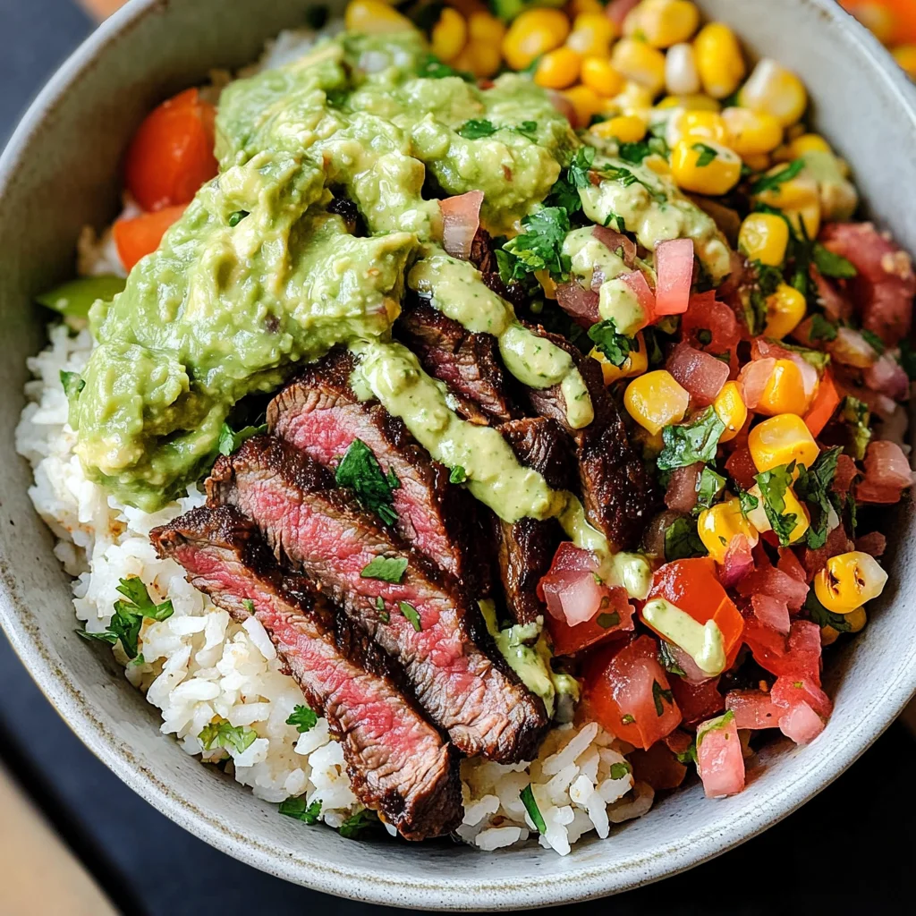 Mexicali Steak Burrito Bowls