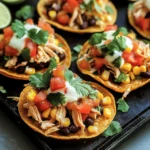 Mexican Rotisserie Chicken Tostadas