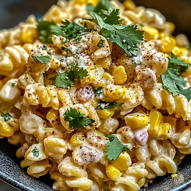 Mexican Street Corn Pasta Salad is a must-try dish!
