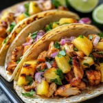 Pineapple Chicken Tacos
