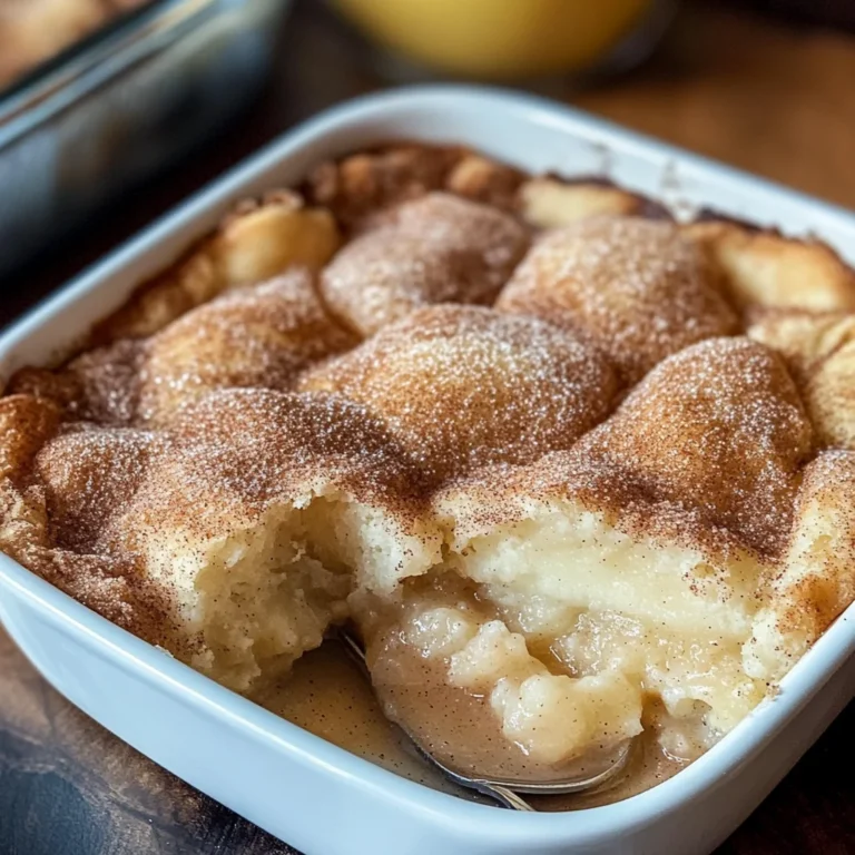 Snickerdoodle Cobbler