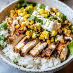 Street Corn Chicken Rice Bowl Recipe