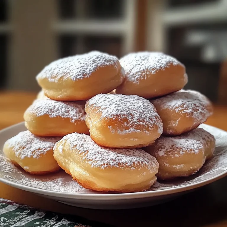 Vanilla French Beignets
