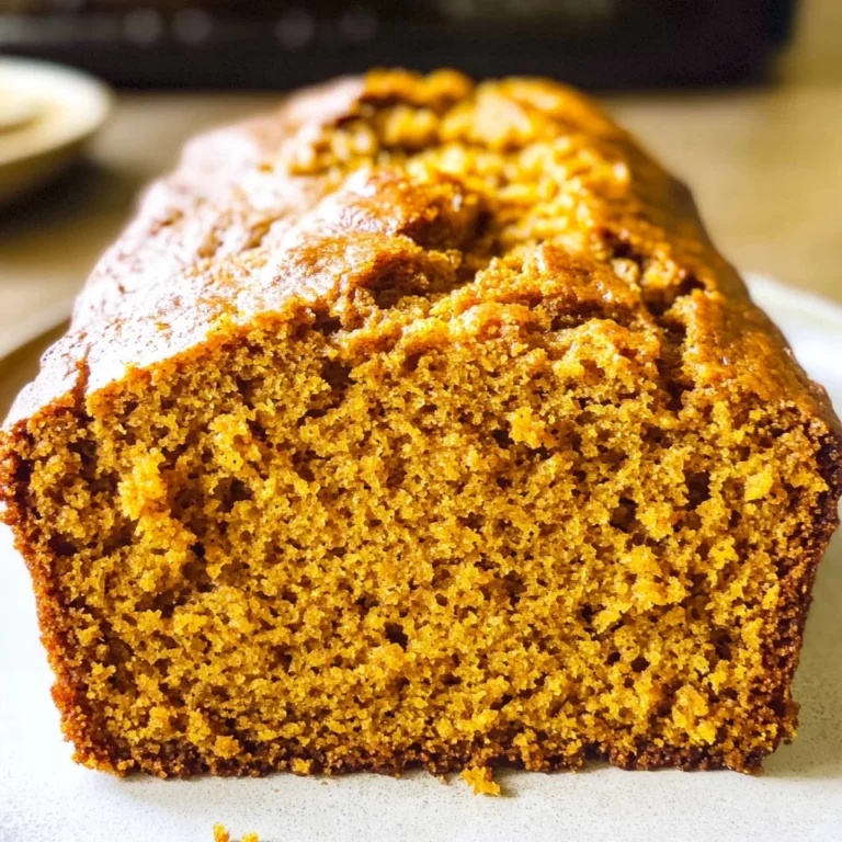 Vanilla Pudding Pumpkin Bread