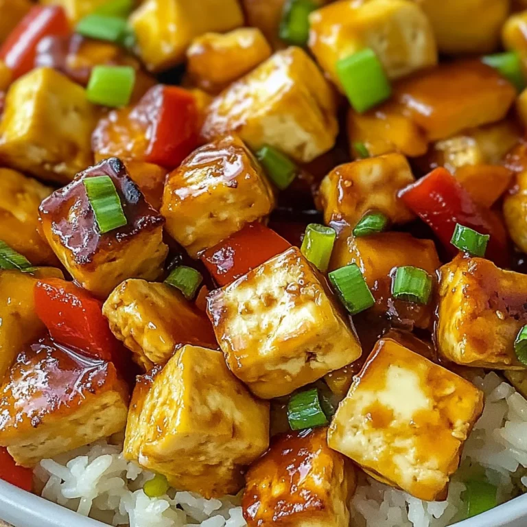 Vegan Pineapple Tofu