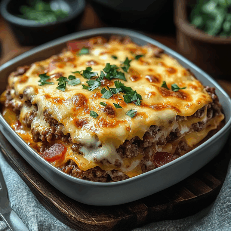 Low-Carb Turkey Bacon Cheeseburger Casserole: A Delicious and Easy Recipe for Keto Lovers