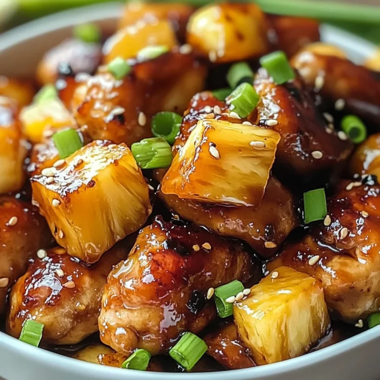 5-Star Brown Sugar Pineapple Chicken : Sweet Dinner Idea
