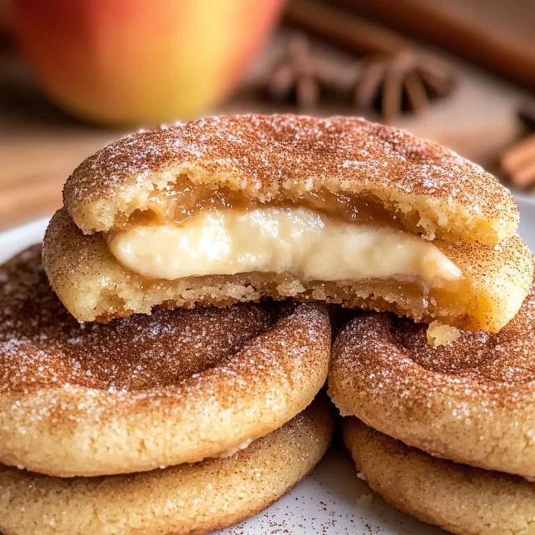 Apple Cider Cheesecake Cookies