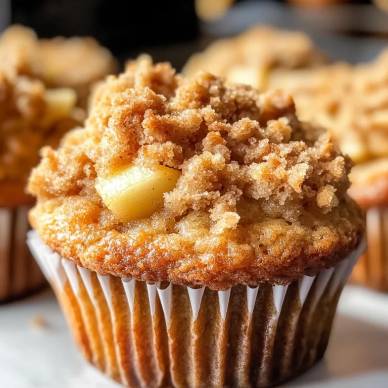 Apple Crumble Muffins