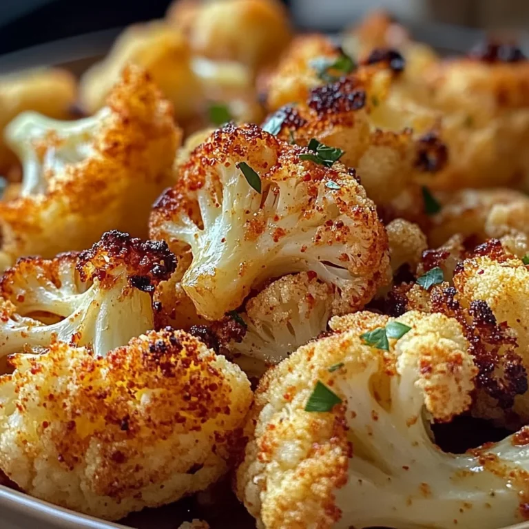 Baked cauliflower