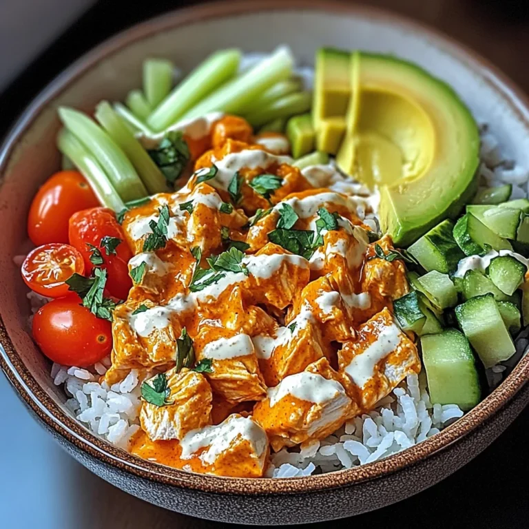 Buffalo Chicken Bowls: A Delicious and Easy Recipe for Game Day or Weeknight Dinners