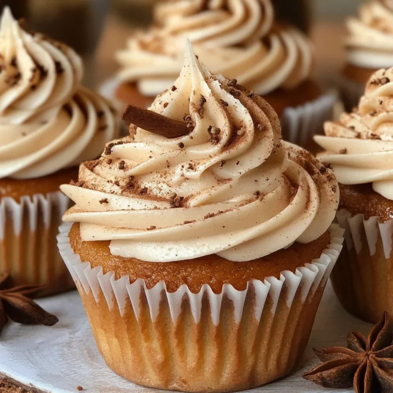 Chai Latte Cupcakes