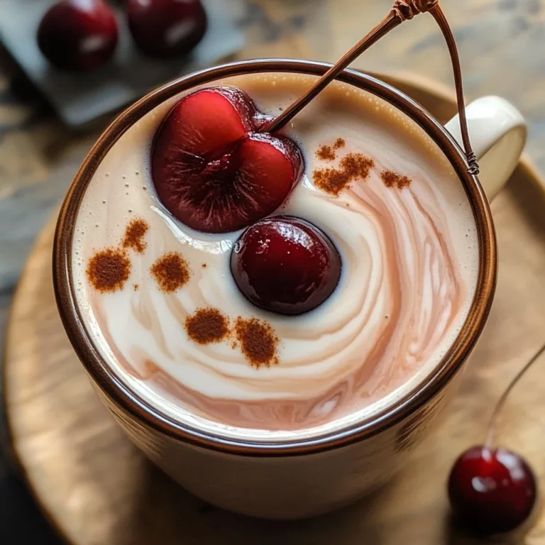 Cherry Earl Grey Milk Tea