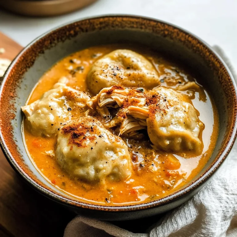 Chicken and Pumpkin Dumplings