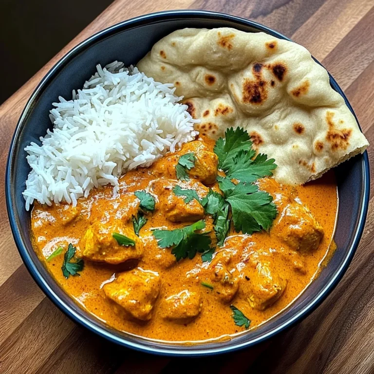 Creamy Indian Chicken Curry Recipe