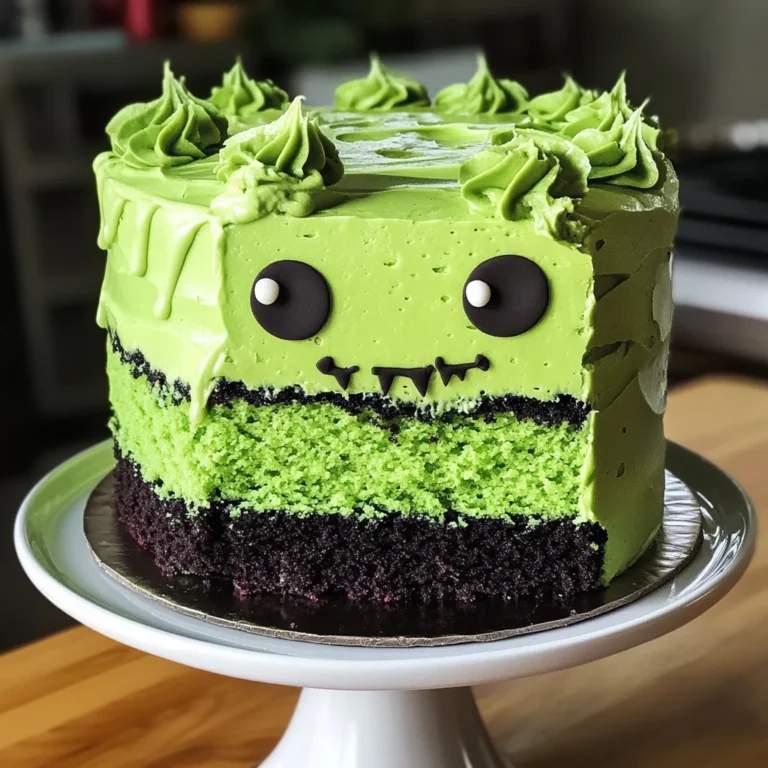 Frankenstein Cake