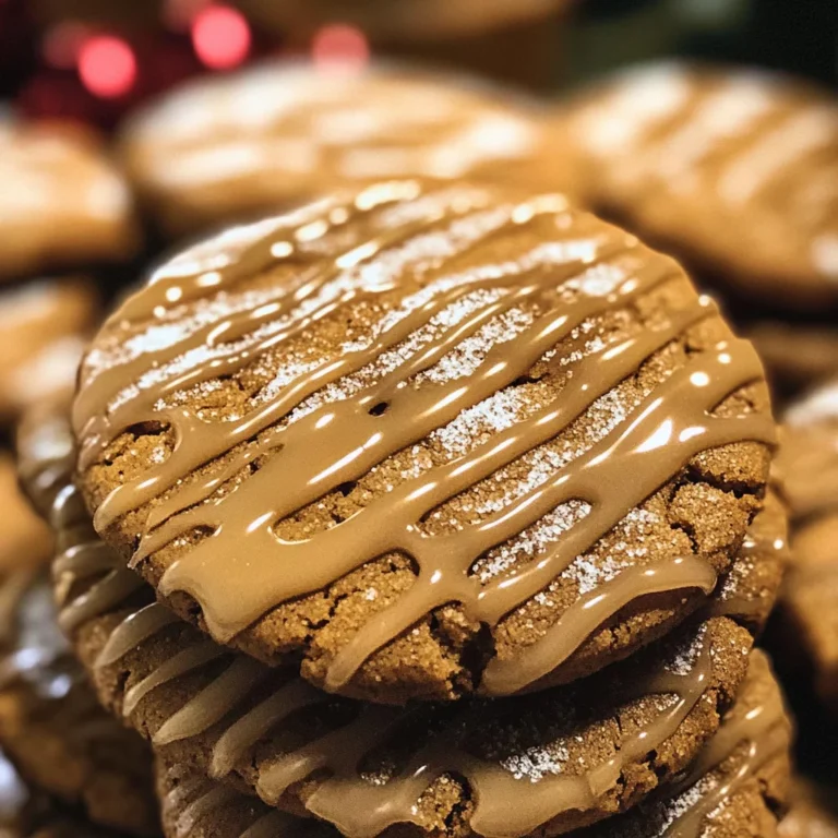 Gingerbread Latte Cookies
