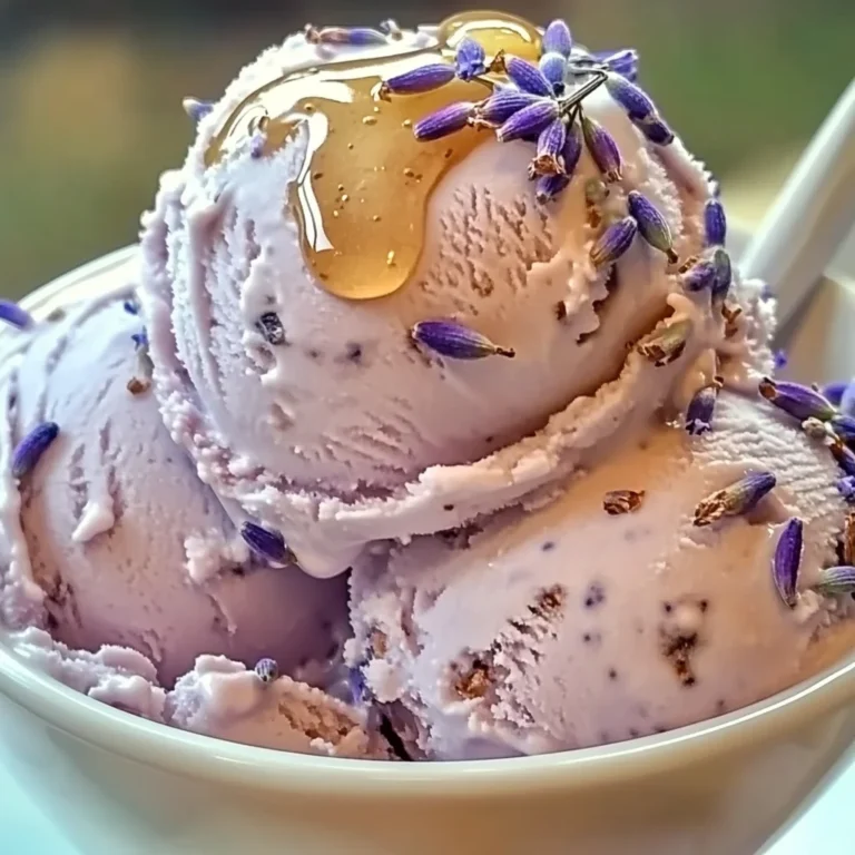Honey Lavender Ice Cream