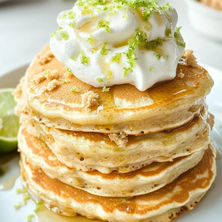 Key Lime Pie Pancakes