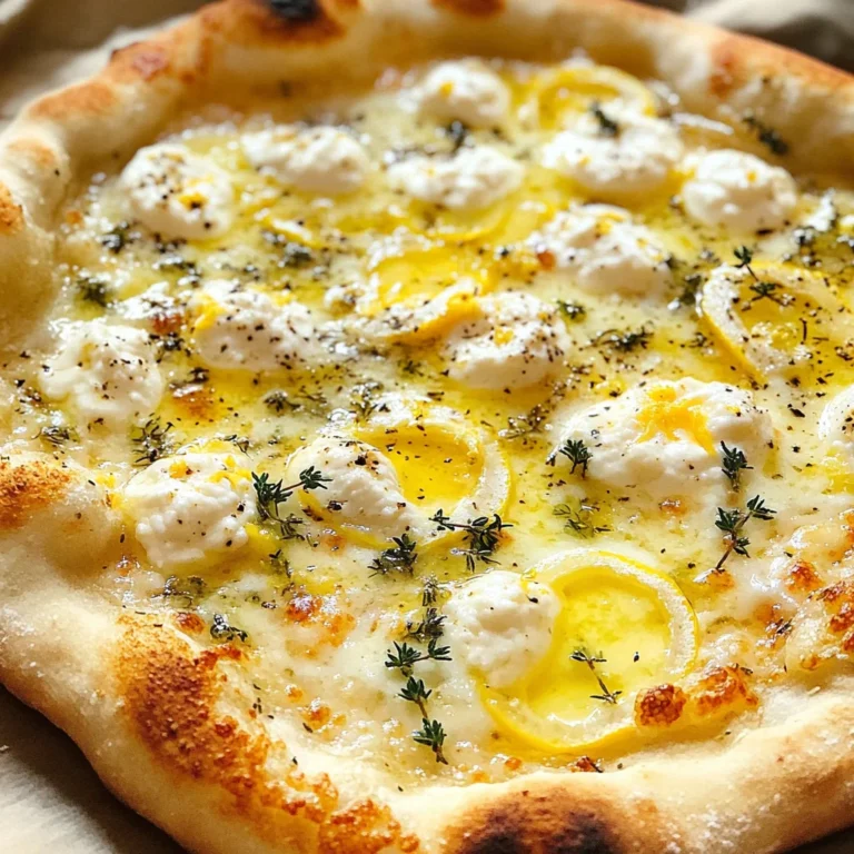 Lemon Pizza