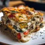 Loaded Veggie White Lasagna