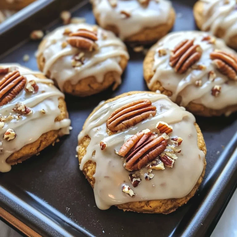 Maple Pecan Pumpkin Cookies