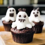 Marshmallow Ghost Cupcakes