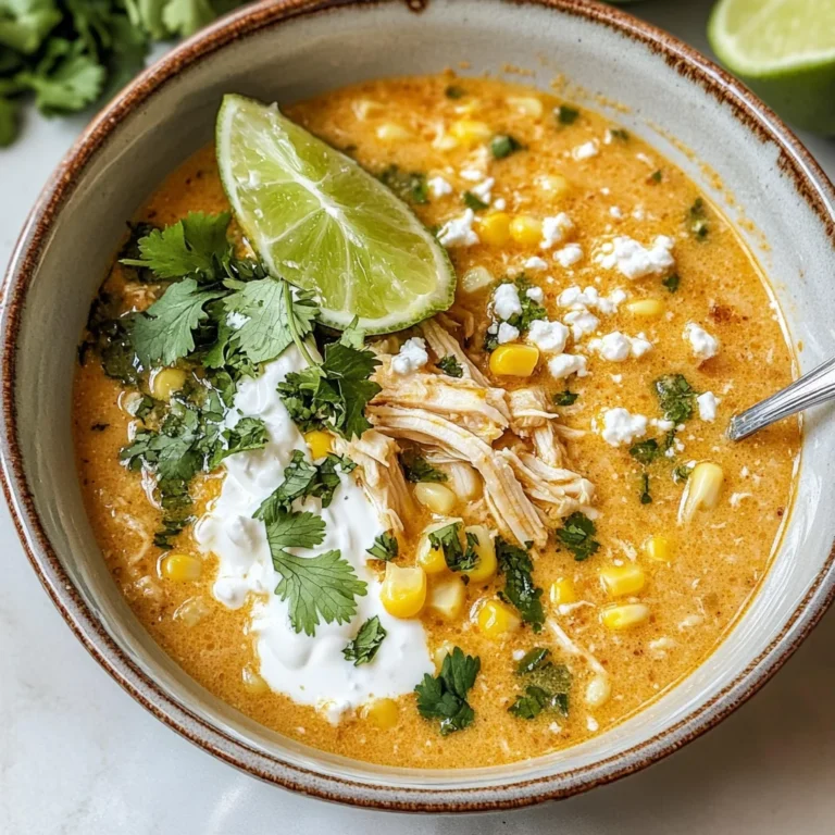 Mexican Street Corn Soup