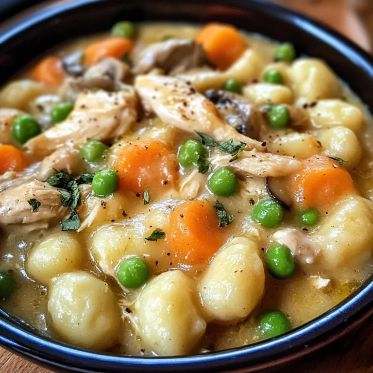 ONE POT GNOCCHI CHICKEN POT PIE
