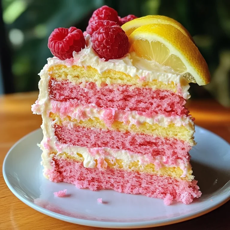 Pink Lemonade Cake