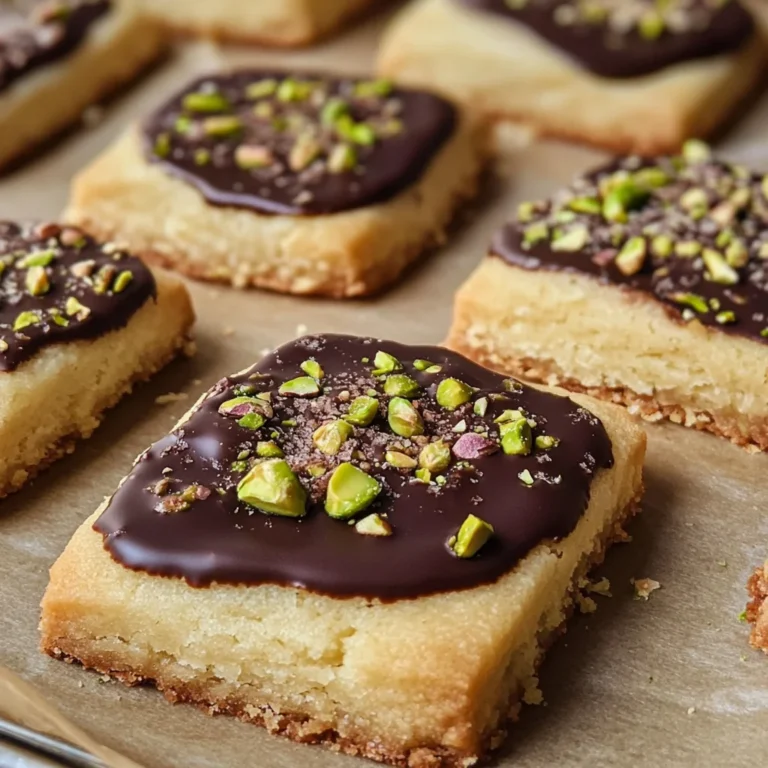 Pistachio Shortbread Cookies
