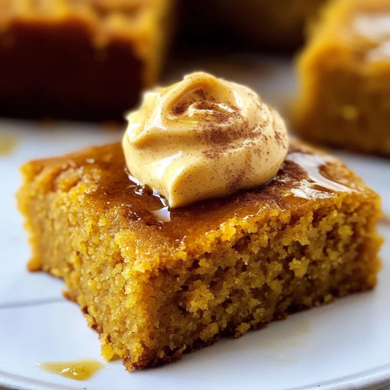Pumpkin Cornbread with Cinnamon Honey Butter