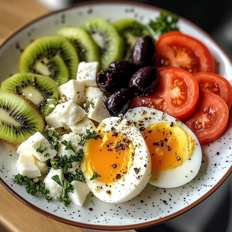 Rainbow Breakfast Plate