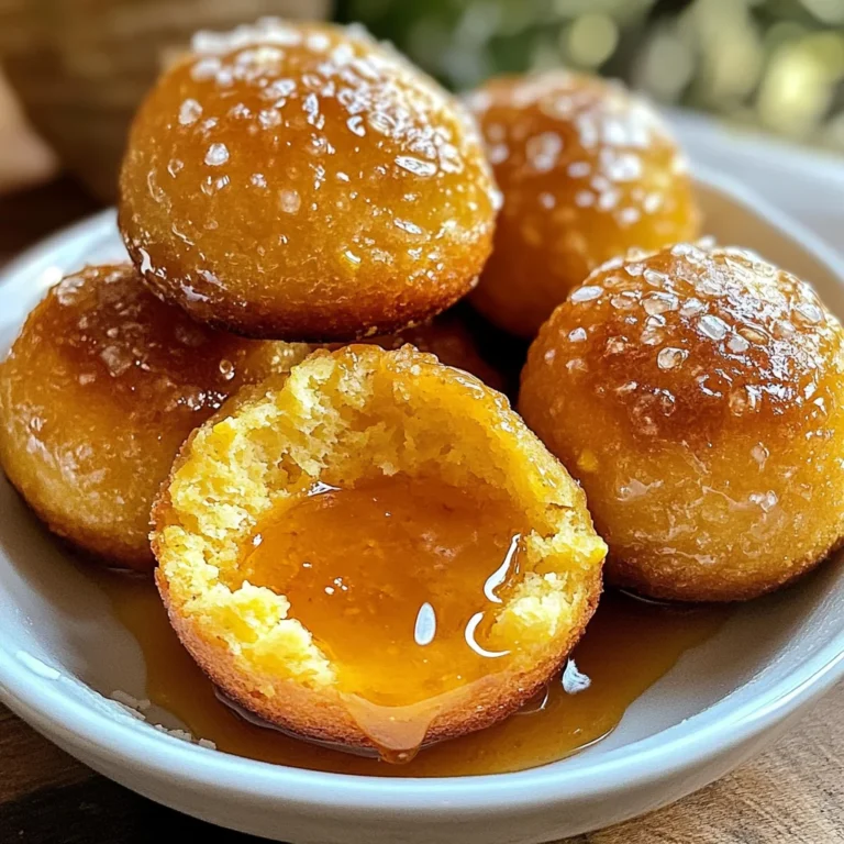 Southern-Style Honey Butter Cornbread Poppers