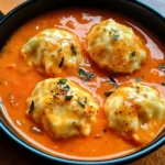 Tomato Dumpling Soup