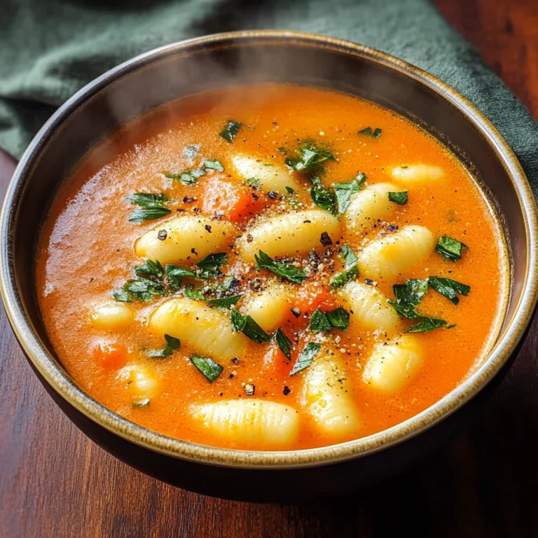 Tomato Gnocchi Soup