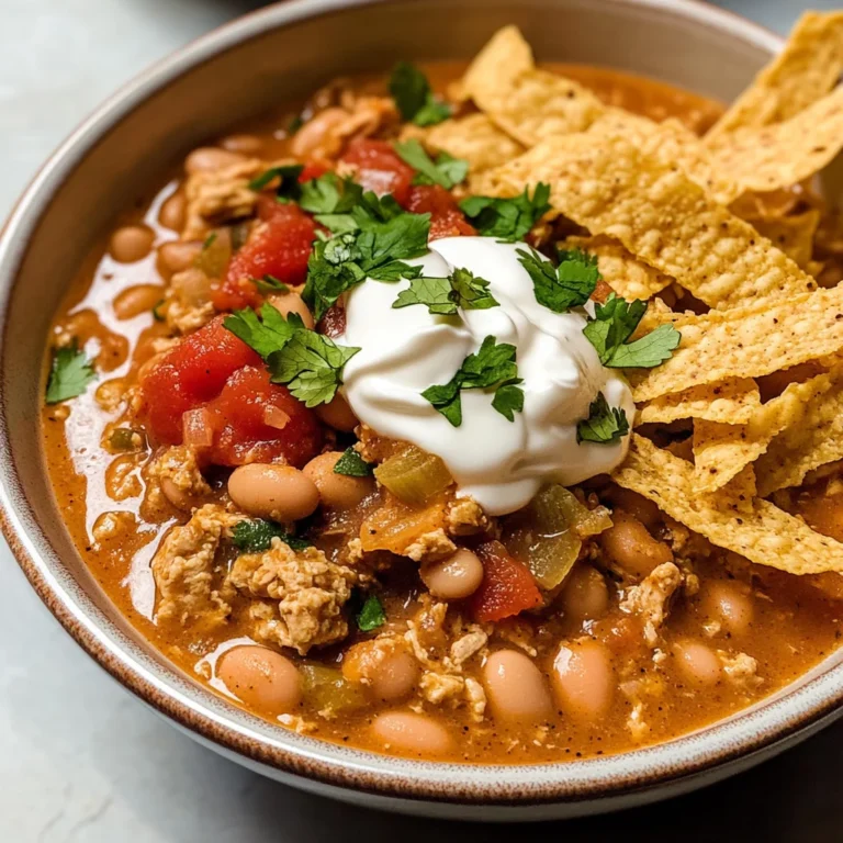 Turkey White Bean Chili