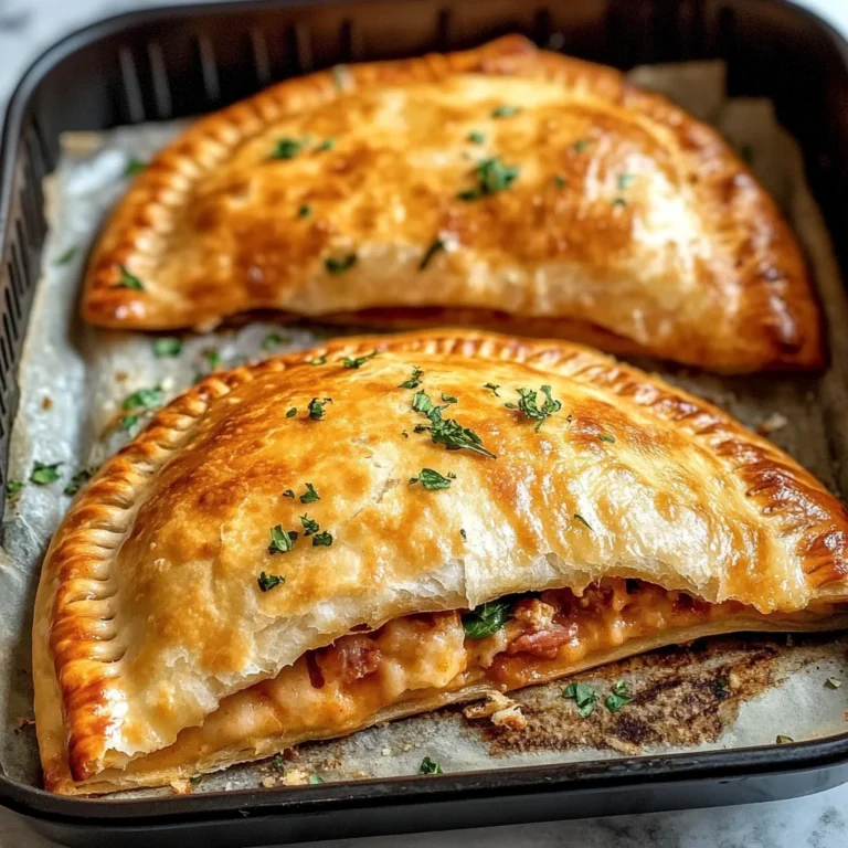 Air Fryer Calzones: An Incredible Ultimate Recipe for 4 Easy Servings