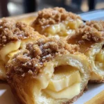 Apple Cheesecake Crumble Buns