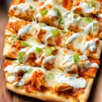 Buffalo Chicken Flatbread